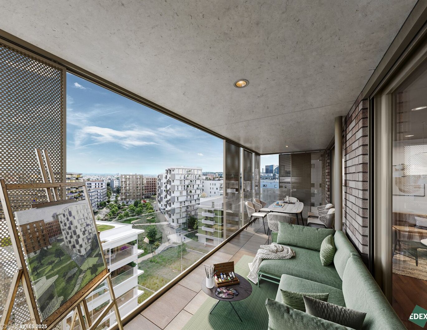 Sonnige 2-Zimmer-Anlagewohnung mit Westbalkon - Ihr Investment mit Wohlfühlfaktor | URBAN DAHEIM | BAUFELD 13