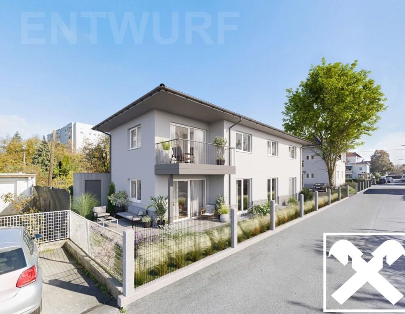 Erdgeschoßwohnung mit Terrasse - attraktiver Lage - Klagenfurt