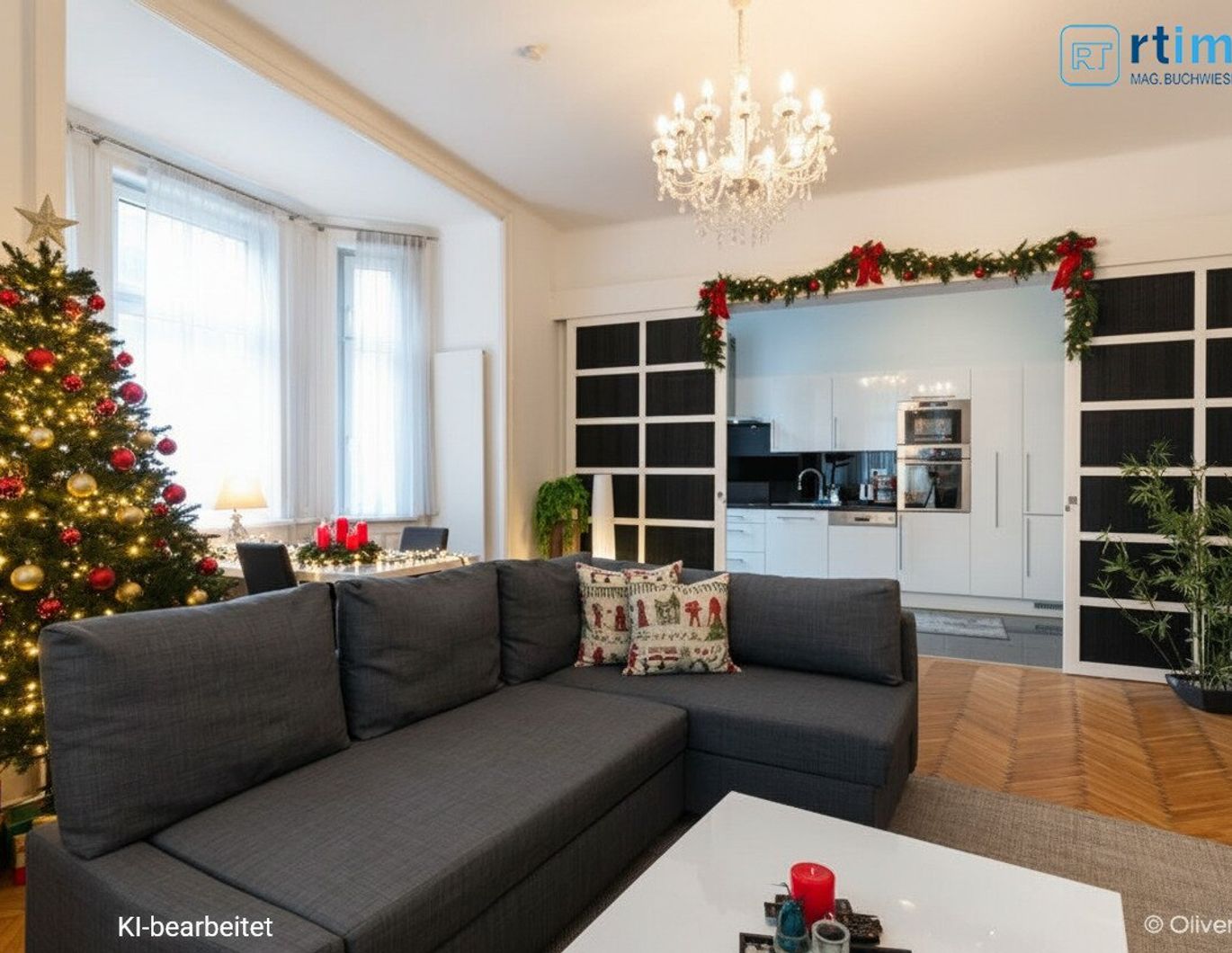 IHR NEUES ZUHAUSE WARTET: ELEGANT EINGERICHTETE ALTBAUWOHNUNG