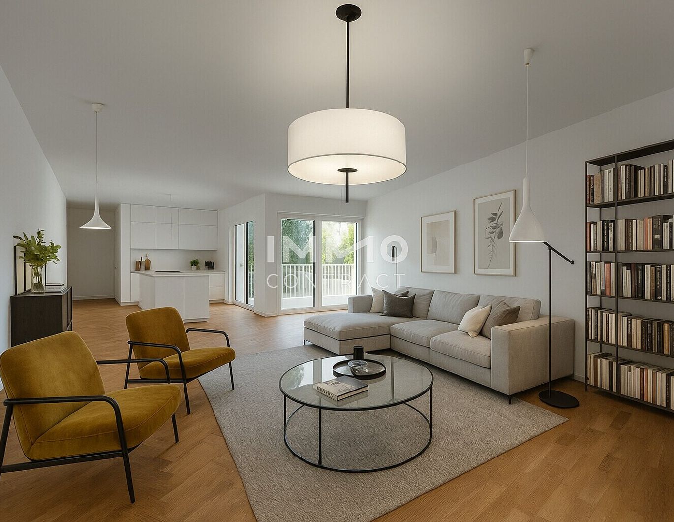 Eleganter Erstbezug - 2 Balkone - zum Wohlfühlen + inklusive Garagenstellplatz