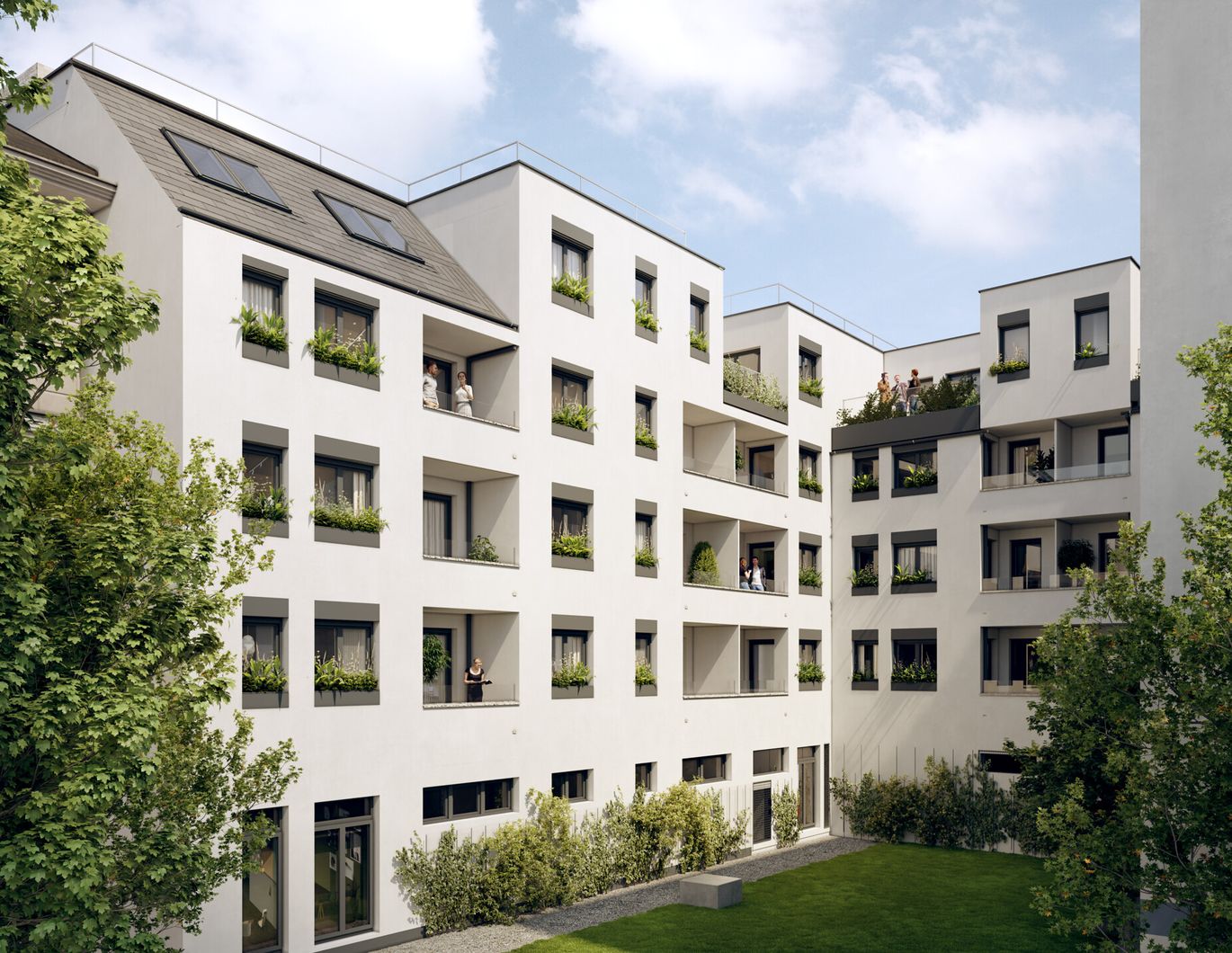 Erstbezug: 3-Zimmer-Wohnung mit Loggia - zu mieten im Neubauprojekt 