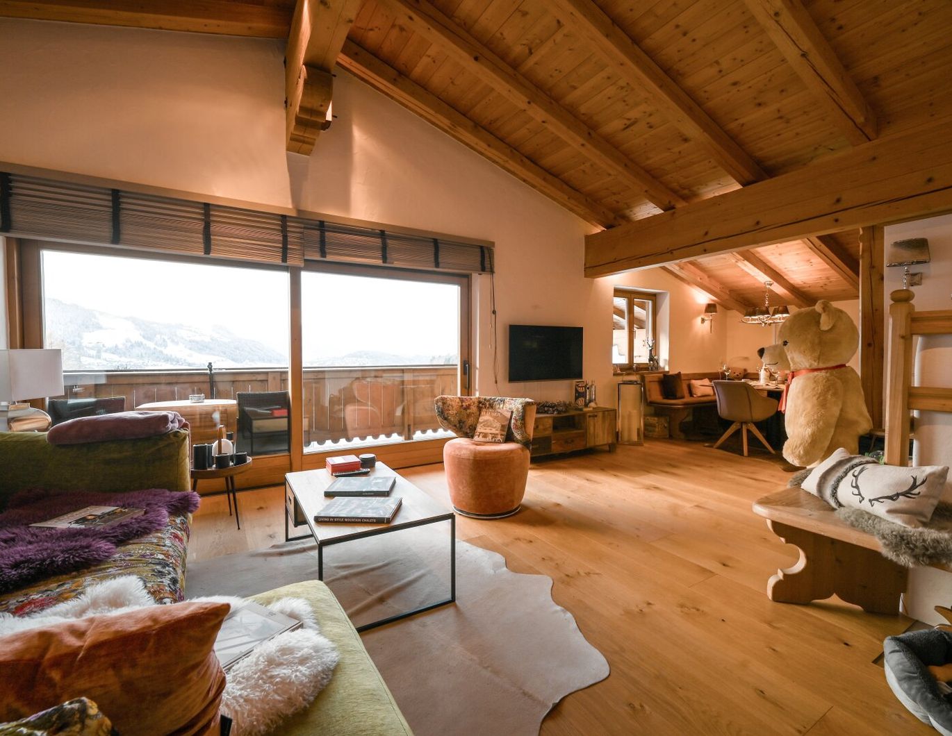 Sehr schöne 126 m² - 4-Zimmer-Mietwohnung mit einer Freizeitwohnsitz Widmung in Panoramalage in Kitzbühel