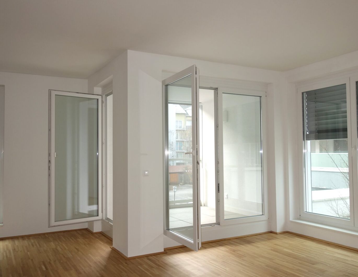 Wohnpark Wels Mitte - Top 2.1.1 - 2 Zimmerwohnung mit Loggia und TG-Platz