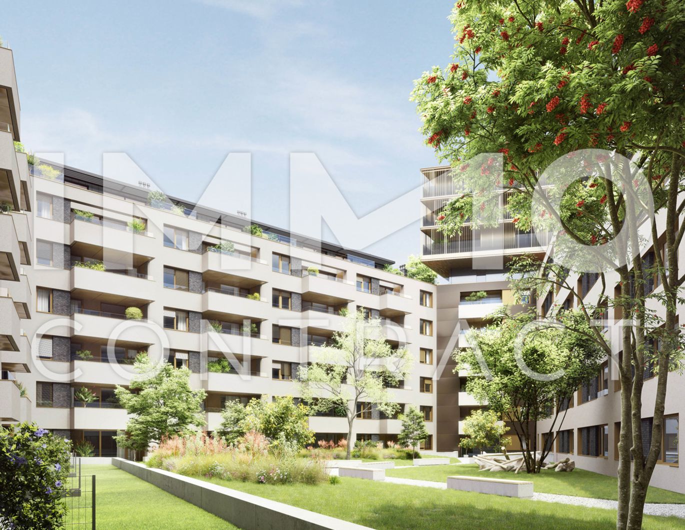 Provisionsfrei direkt am Hauptbahnhof: Fertig im Oktober - 2 Zimmerwohnung mich hochwertiger Ausstattung