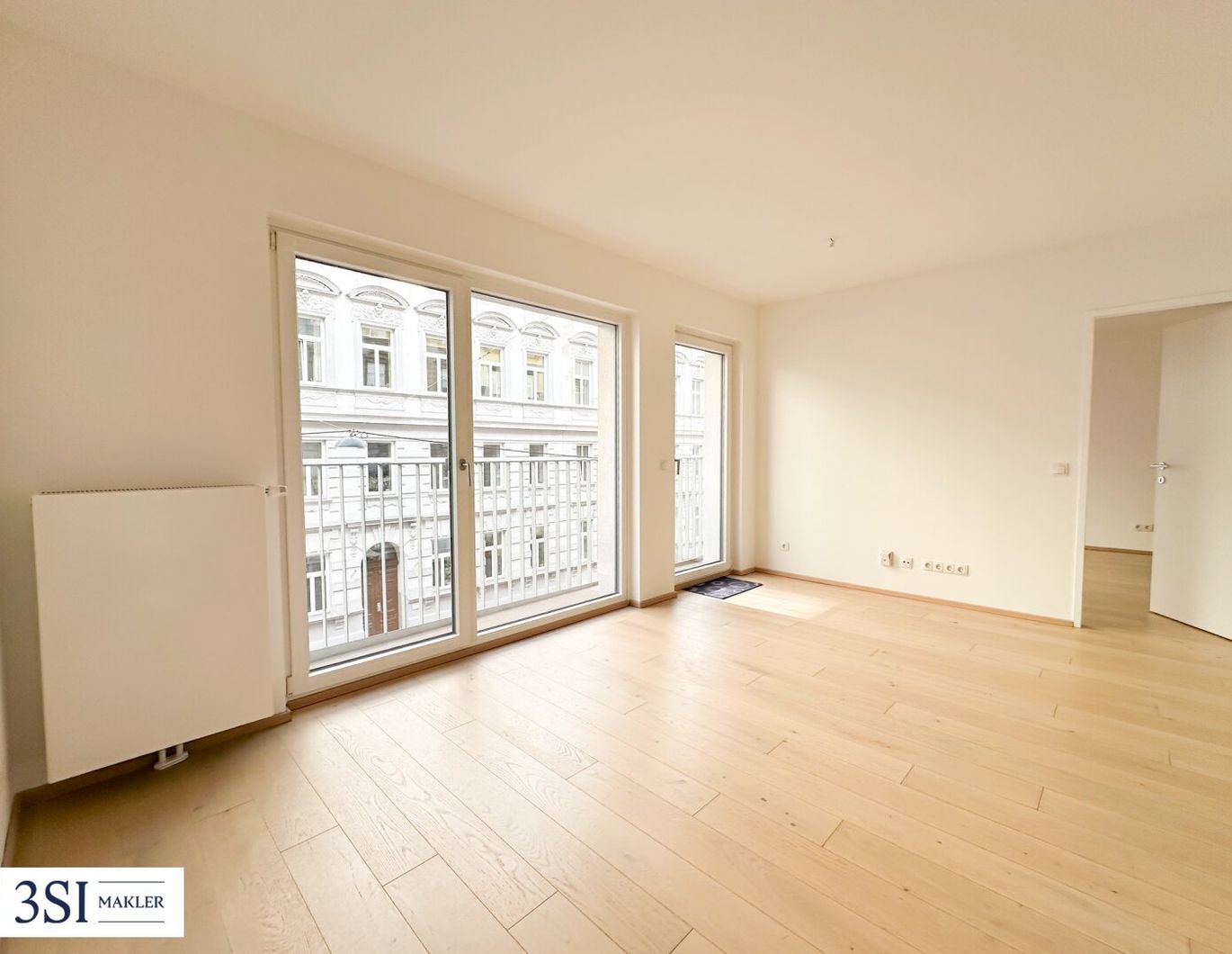 Helle 2-Zimmerwohnung mit südwestseitigem Balkon - in Top-Lage des 9. Bezirks