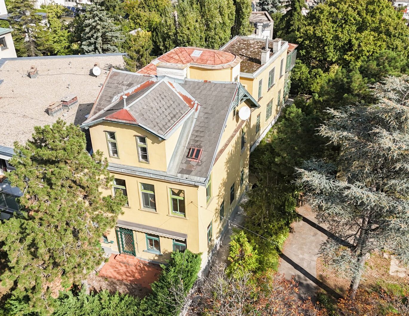 --- HILLSIDE LIVING --- EXKLUSIVE BAUBEWILLIGTE BAUTRÄGERLIEGENSCHAFT AM WILHELMINENBERG MIT BESTANDSHAUS UND NEUBAU VON 2 EFH-HÄUSER