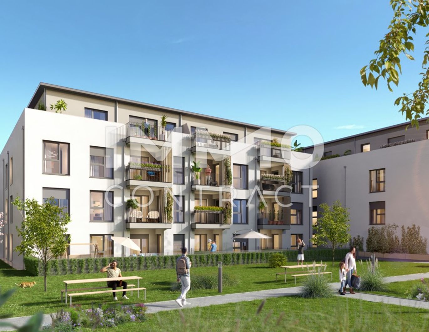 54,11qm 2Zi S-Balkonwohnung Erstbezug, Ökologische Bauweise