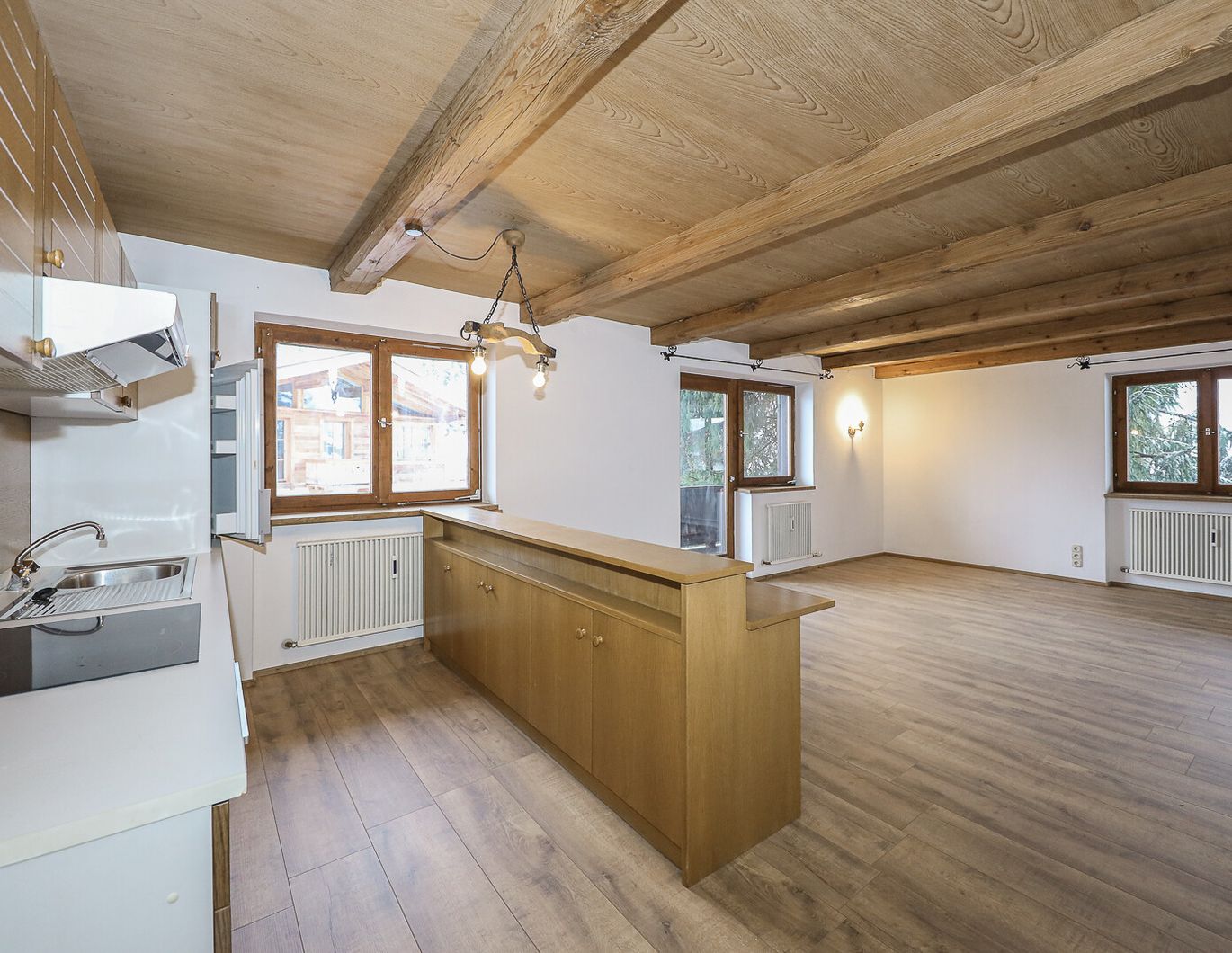 Rustikal gemütliche Dachgeschosswohnung nahe Fleckalm-Skilift