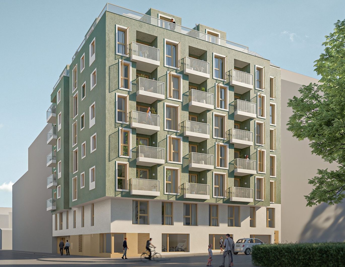 DAVID 59: stylische Stadt-Oase mit westseitigem Balkon zum Genießen