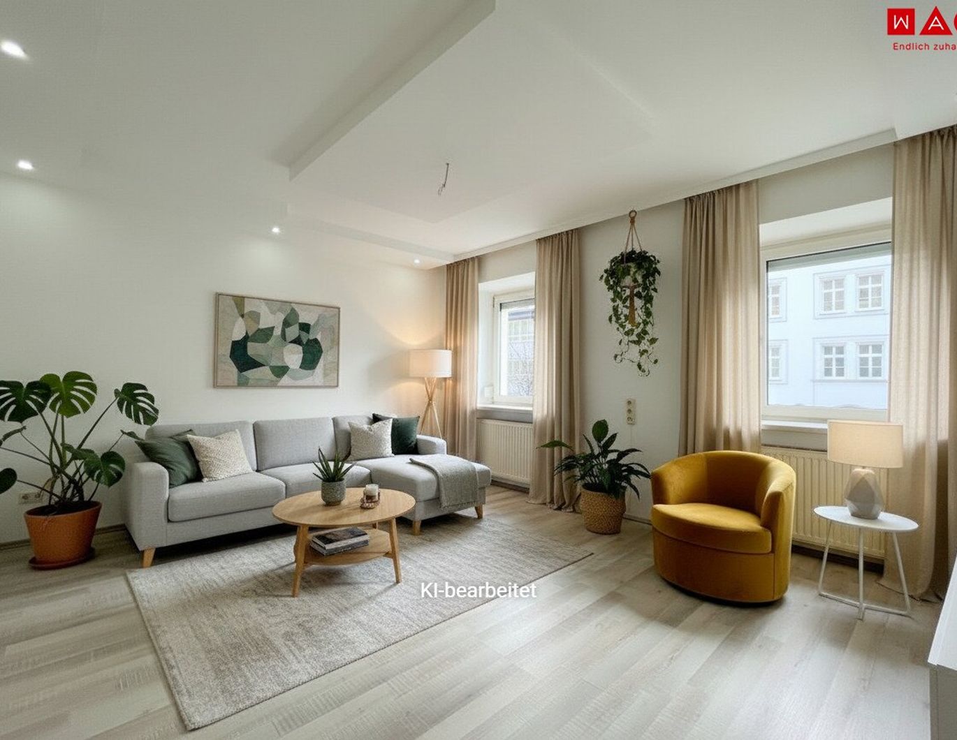 Makartviertel Linz: Erdgeschosswohnung mit perfektem Grundriss & städtischem Komfort