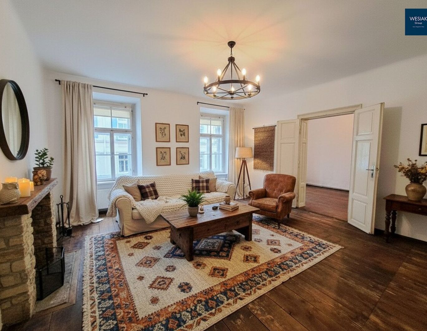 St. Georgengasse 2/5 - Altbauwohnung mit 2 Zimmer in zentraler Lage