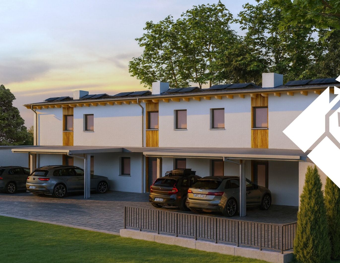 Neubau Eckreihenhaus in Kirchbichl - modernes Wohnen mit großzügigem Garten, Einzug Weihnachten 2026