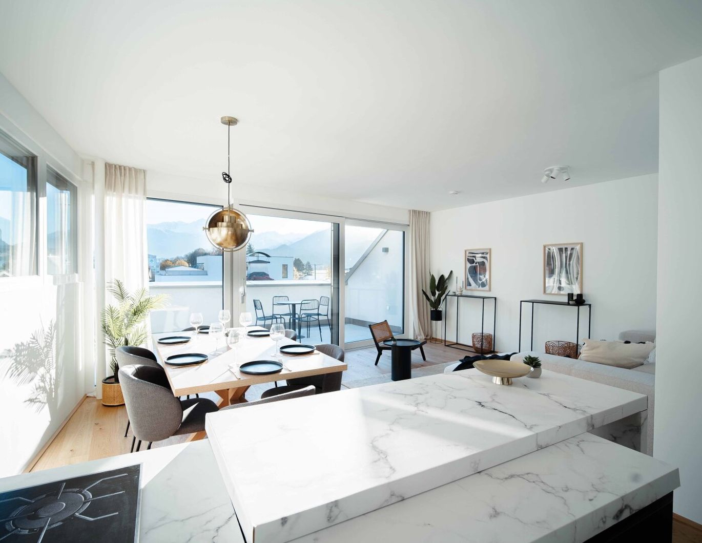 Auf höchstem Niveau: Dachgeschosswohnung in Hötting