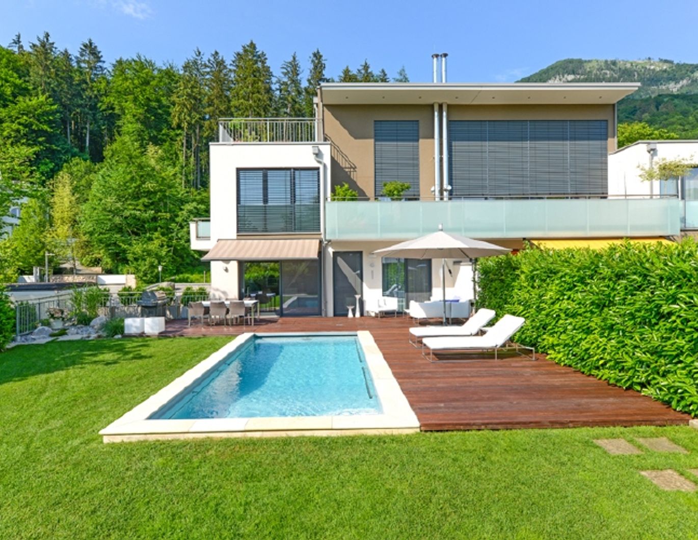 Gartenwohnung Poolwonne