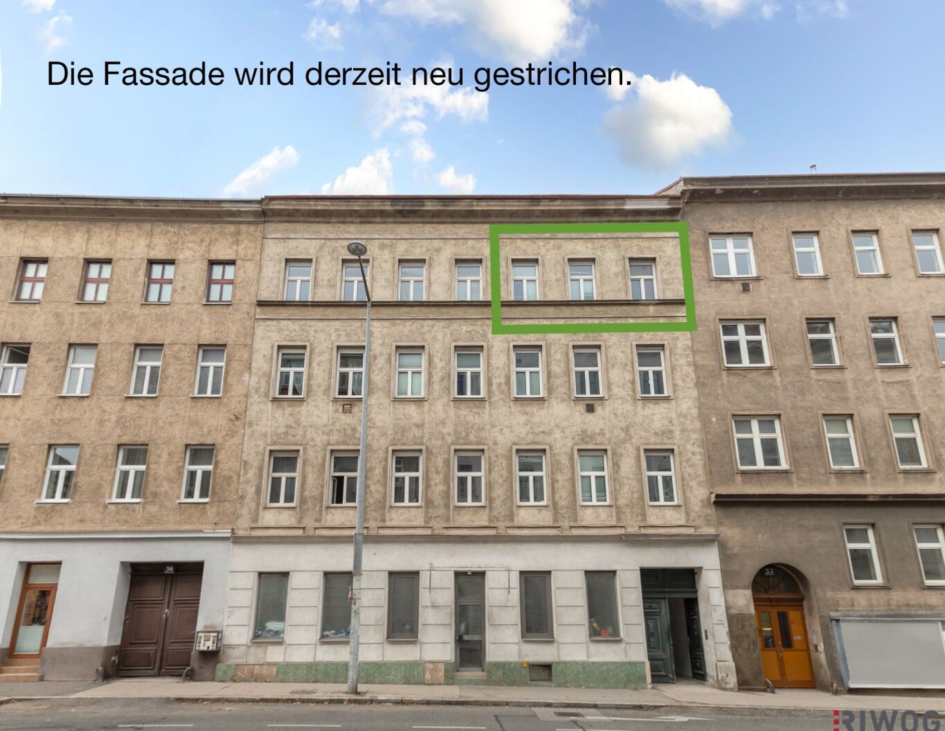 3 ZIMMER, BALKON MÖGLICH // komplett sanierungsbedürftig // 3. Stockwerk (Top 19+20)