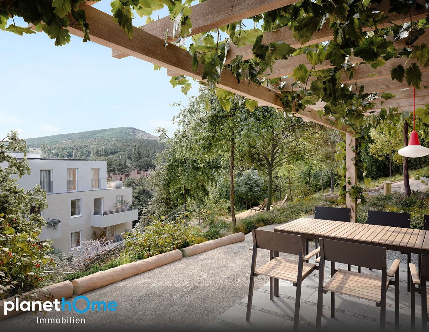 3-Zimmer-Wohnung mit Balkon und Grünblick - helle Wohnküche und Wohlfühlambiente