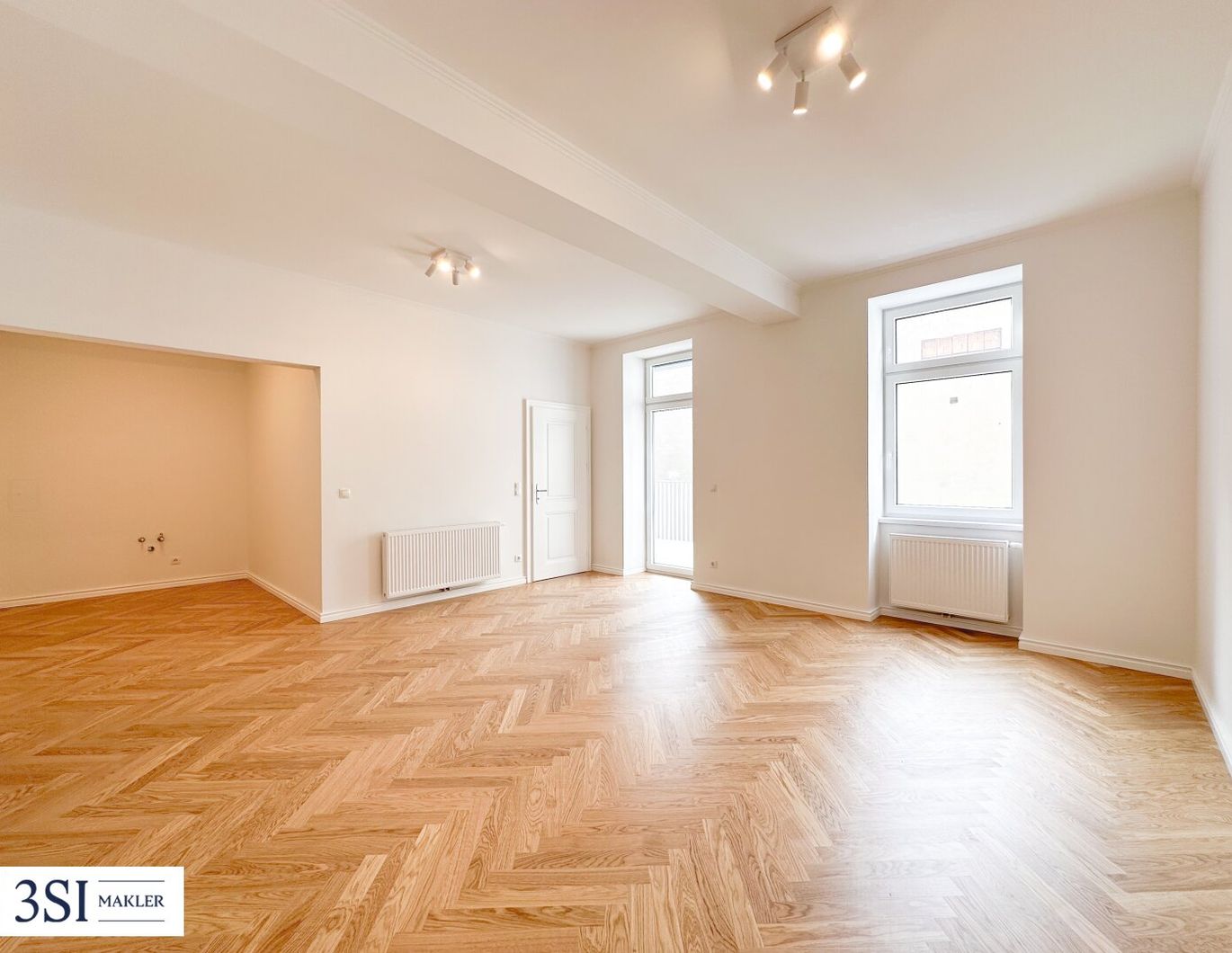 Balkonliebe inklusive - Top sanierte 3-Zimmer-Altbauwohnung gleich bei der U3