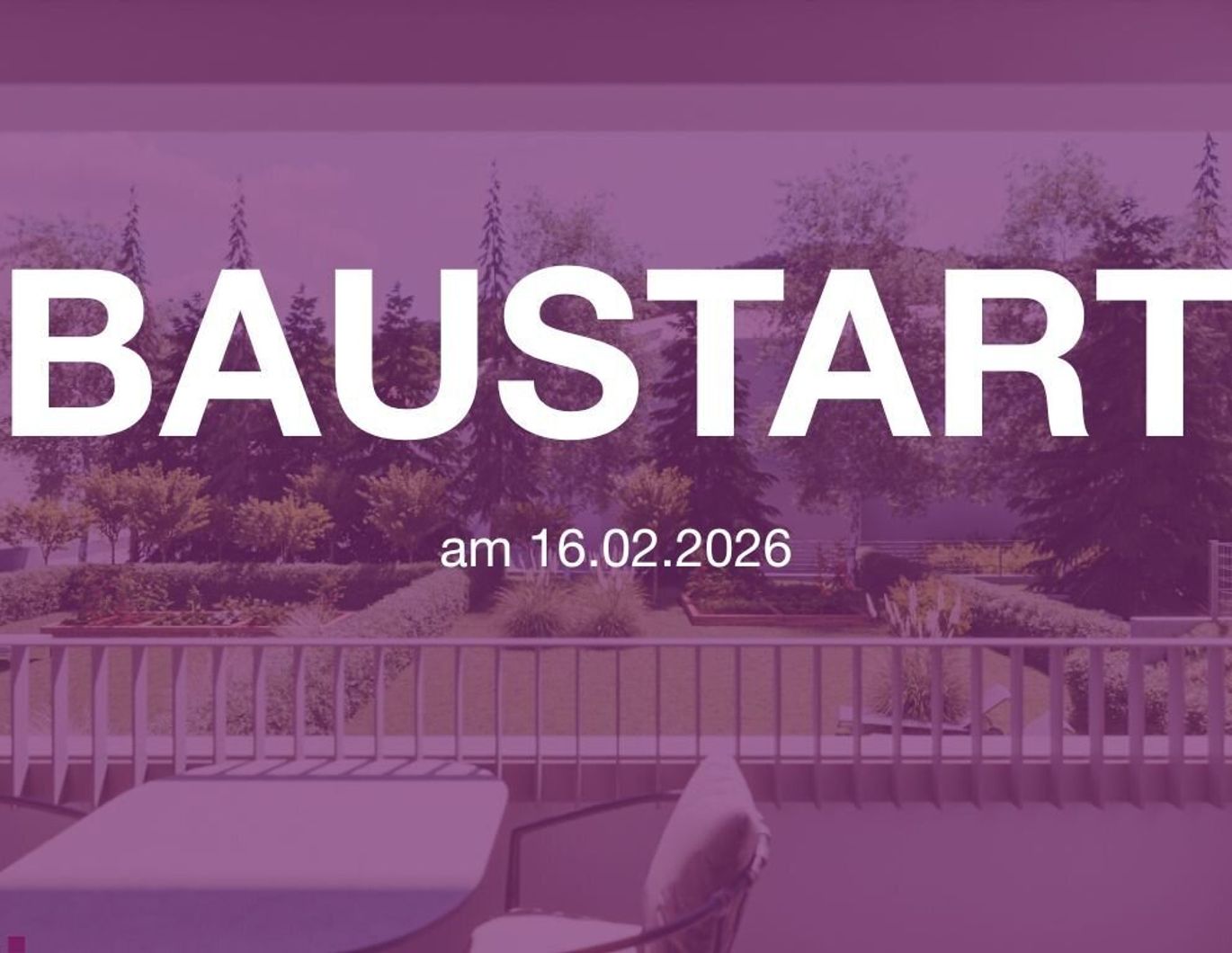 **BAUSTART** KALKSBURGA - Wohnungen mit Pool