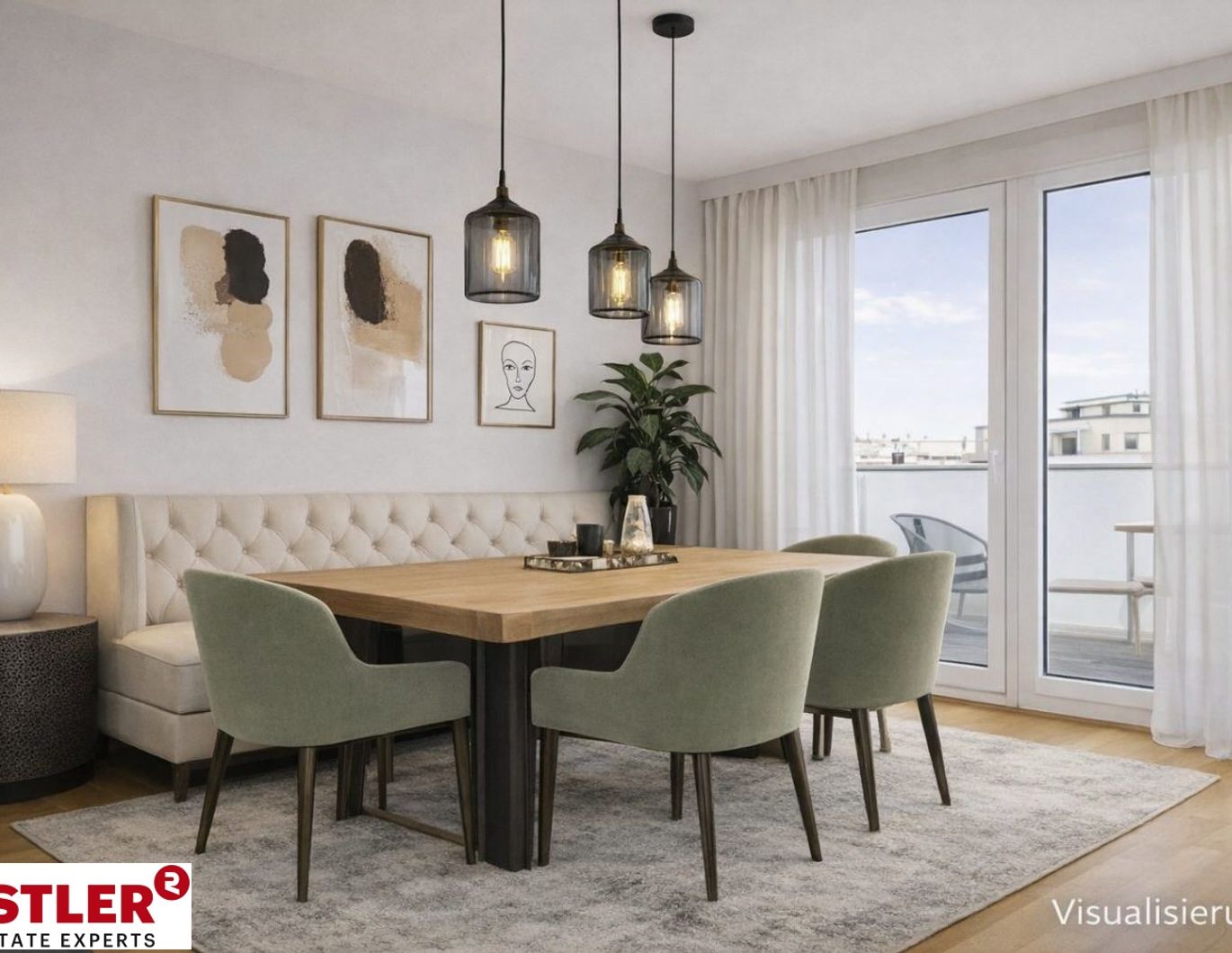 Exklusives Penthouse mit spektakulären Freiflächen nahe Prater & UNO-City