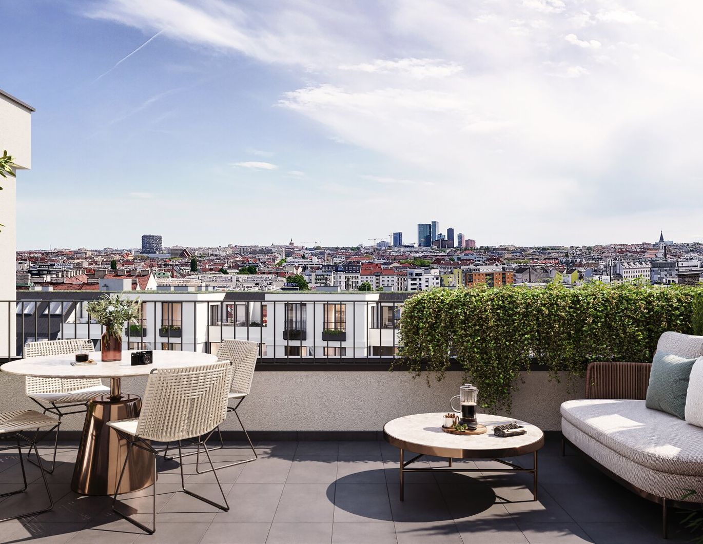 Urbanes Leben spüren. Nachhaltig wohnen, modern wachsen.