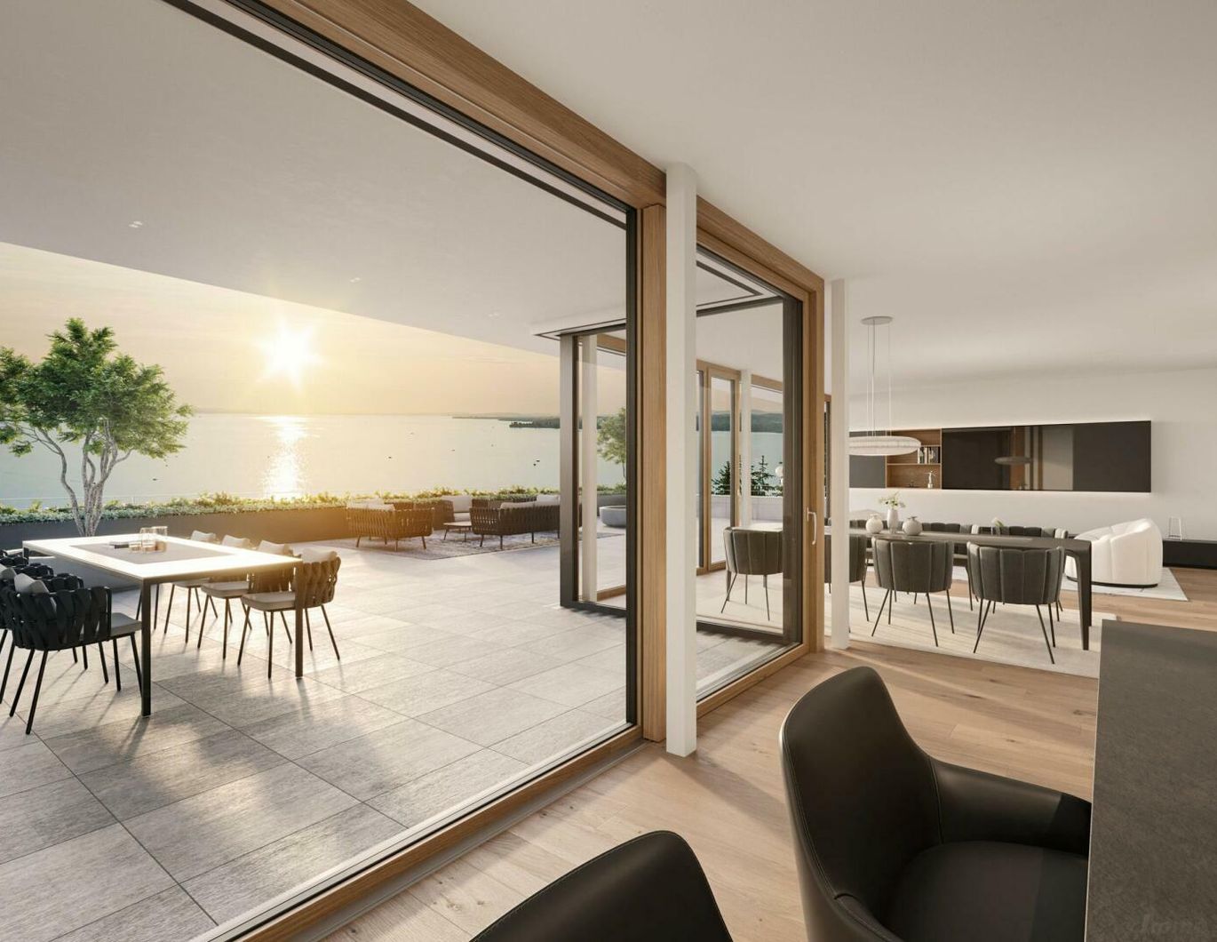 Außergewöhnliche Wohnung am Bodensee mit atemberaubendem Seeblick