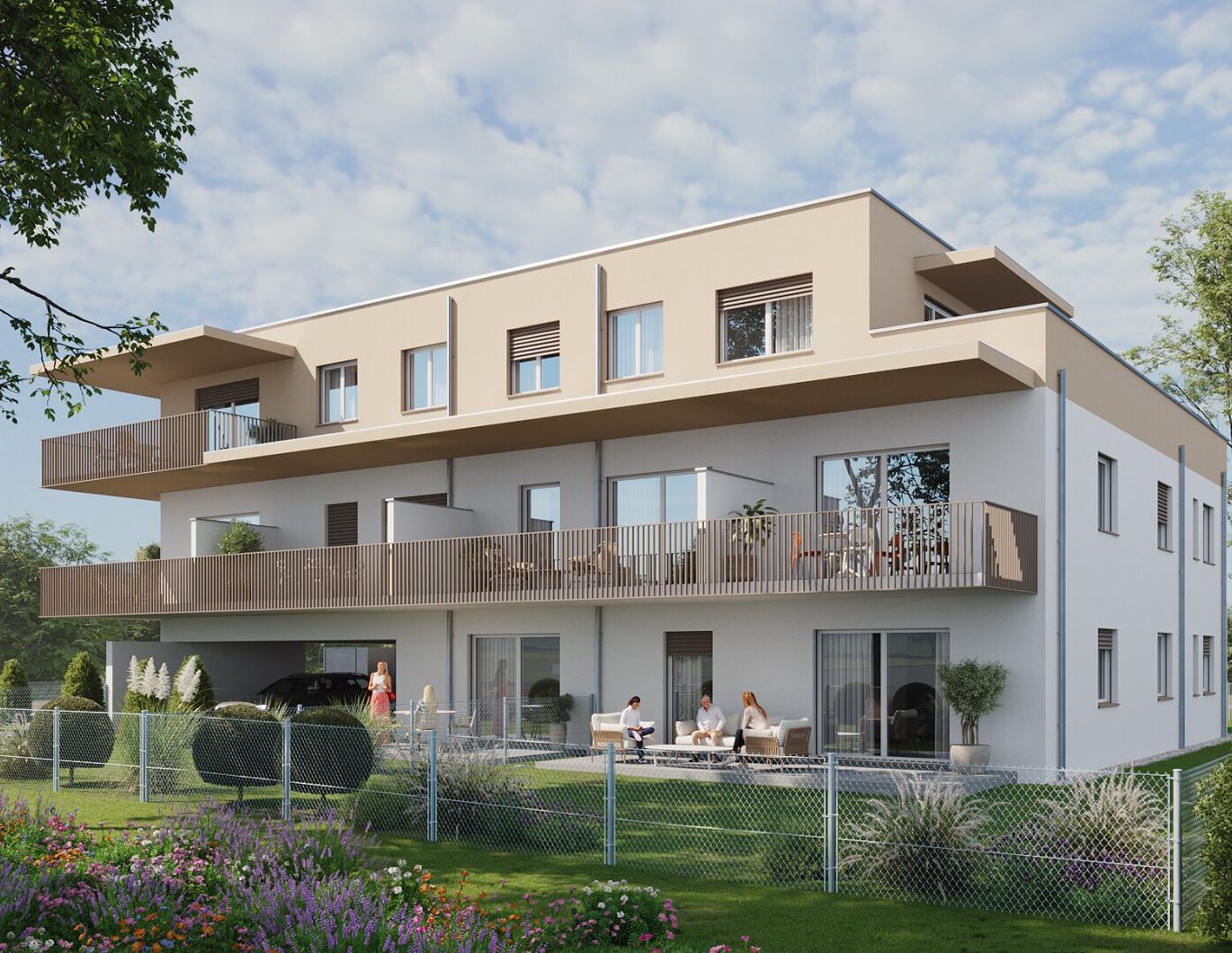 Coole moderne Familienwohnung mit Blick ins Grüne in einer ruhigen Sackstraße gelegen - 8041 Graz