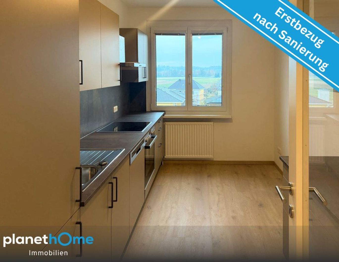 St. Valentin / Neuwertige 3-Zimmer-Erstbezugswohnung nach Sanierung mit Loggia, Lift