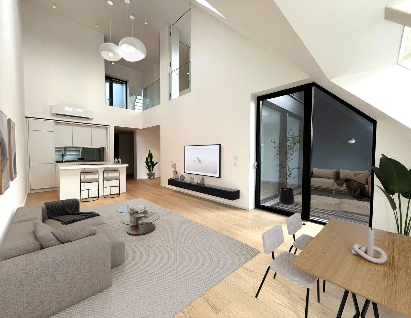 Erstbezug nach Sanierung - 3 Zimmer Dachgeschoßwohnung mit Terrasse in 1010 Wien!