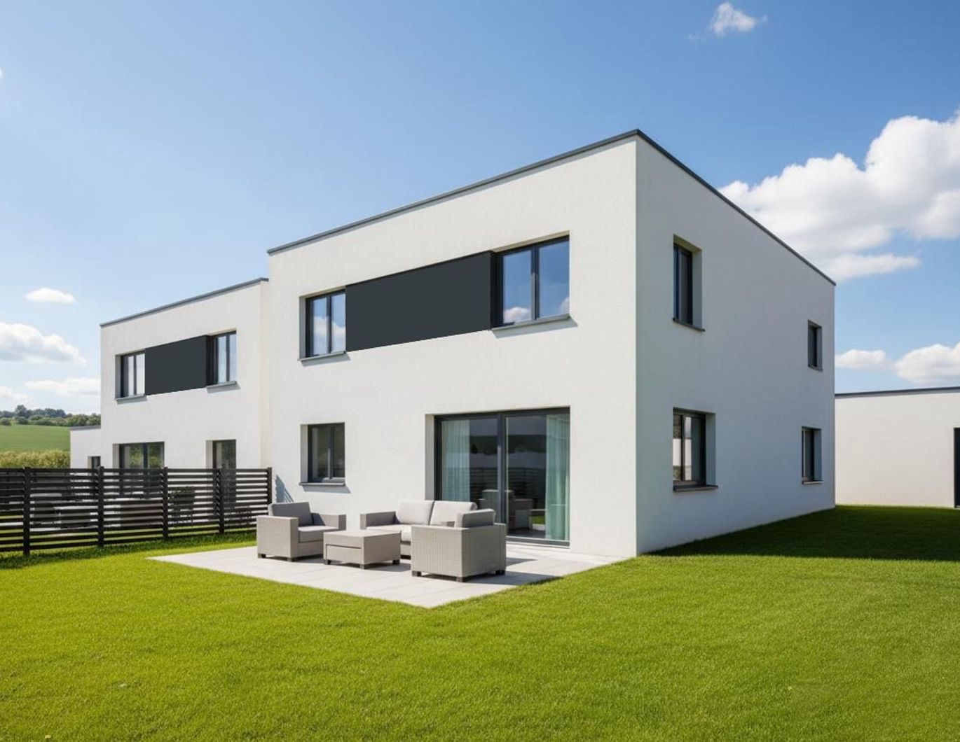 Ruhige Wohnsiedlung - Energieeffiziente Neubau-Doppelhaushälfte