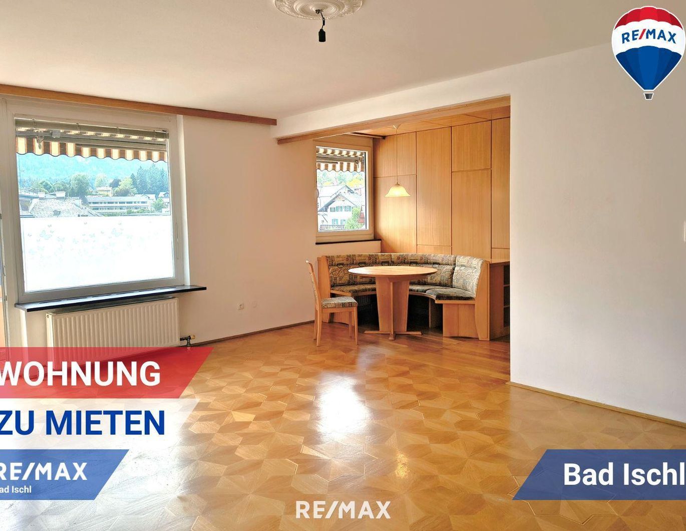 MIETE ! Schöne, helle 4-Zimmer-Wohnung in absoluter Zentrumslage!