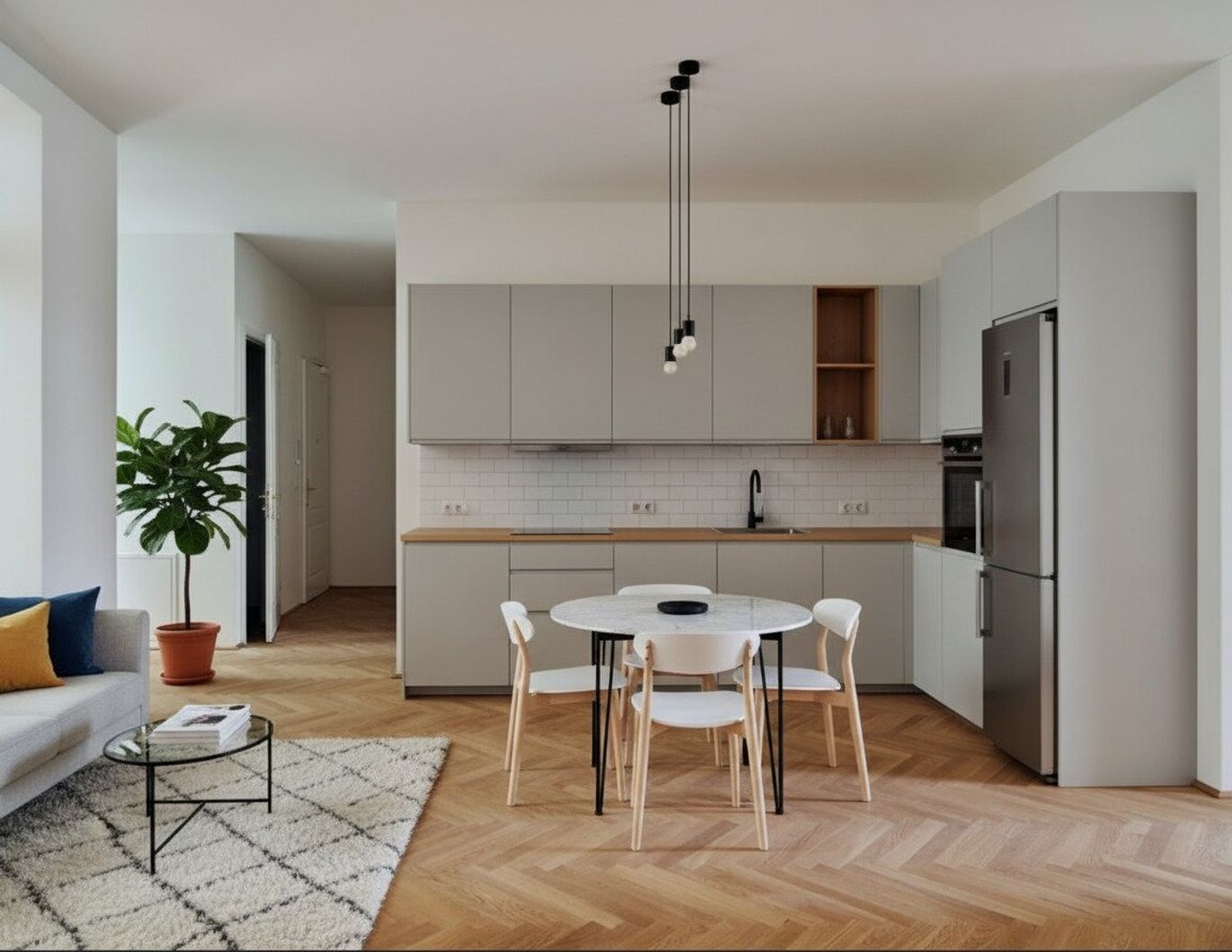 Seltenheit! 3Zi Altbauwohnung mit 2 Balkonen im Erstbezug